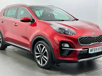 Used Kia Sportage 177 HP (130 kW) 2019 Red SUV