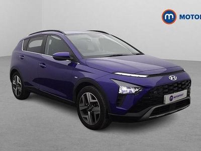 Begagnad Hyundai Bayon Premium 120 HK (88 kW) 2024 Blå SUV