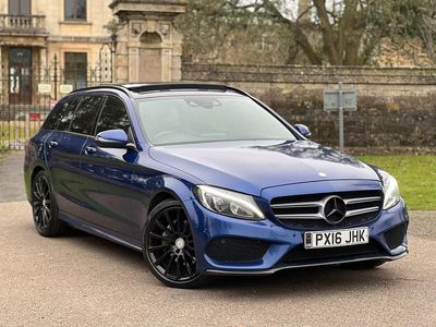 Used Mercedes C220 AMG Line Premium Plus 2016 Blue Estate
