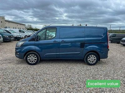 Used Ford Transit Custom Limited 130 HP (95 kW) 2021 Blue Van