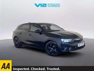 Second-hand Vauxhall Astra GS Line 130 CP (95 kW) 2022 Negru Hatchback