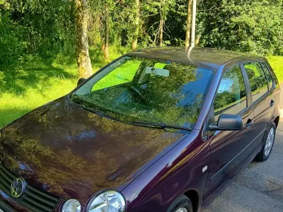 Used VW Polo 64 HP (47 kW) 2004 Red Hatchback