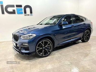 Blue Used 2019 BMW X4 M Sport SUV | £25,995 (Fair price)