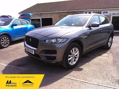Used Jaguar F-Pace Prestige 163 HP (119 kW) 2019 Grey SUV