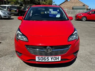 Begagnad Vauxhall Corsa 75 HK (55 kW) 2016 Röd Halvkombi