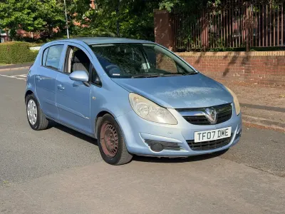 Used Vauxhall Corsa Club 2007 Blue Hatchback