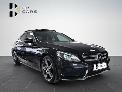 Begagnad Mercedes C220 AMG Line Premium 170 HK (125 kW) 2016 Svart Sedan
