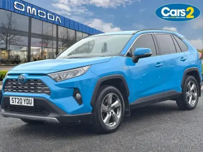 Used Toyota RAV4 Hybrid Design 218 HP (160 kW) 2020 Blue SUV