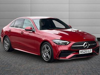 Used Mercedes C200 AMG line 204 HP (150 kW) 2025 Patagonia red Sedan