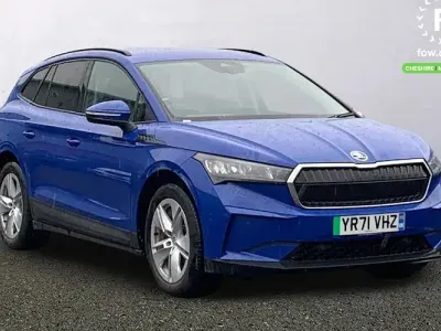 Used Skoda Enyaq iV ecoSuite 131 kW (179 HP) 2021 Blue SUV