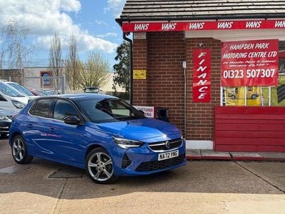 Used Vauxhall Corsa Ultimate 130 HP (95 kW) 2022 Blue Hatchback