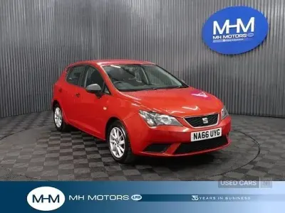 Usado Seat Ibiza SOL 2016 Rojo Utilitario