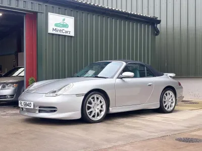 Used Porsche 911 Carrera 4 Cabriolet 2001 Silver Cabriolet
