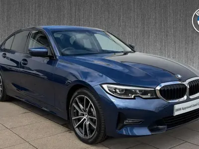 Used BMW 330e Sport Line 288 HP (211 kW) 2020 Blue