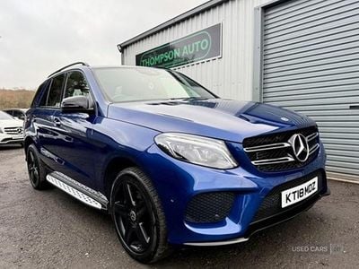 Blue Used 2018 Mercedes GLE350 AMG Estate | £21,850 (A bit pricey)