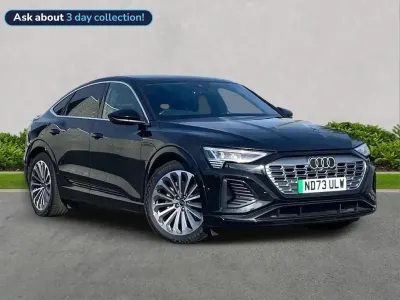 Used Audi Q8 e-tron S-Line 300 kW (408 HP) 2023 Black SUV