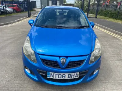 Used Vauxhall Corsa 2008 Blue Hatchback