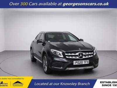Used Mercedes GLA180 AMG line 122 HP (89 kW) 2020 Black SUV