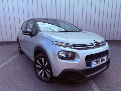 Used Citroën C3 Feel 2018 Silver Hatchback