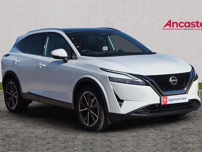 White Used 2022 Nissan Qashqai Tekna SUV | £16,995 (Fair price)