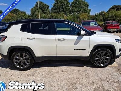 White/black Used 2021 Jeep Compass SUV | £15,690 (Fair price)