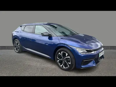 Used Kia EV6 GT-Line 166 kW (226 HP) 2021 Blue SUV