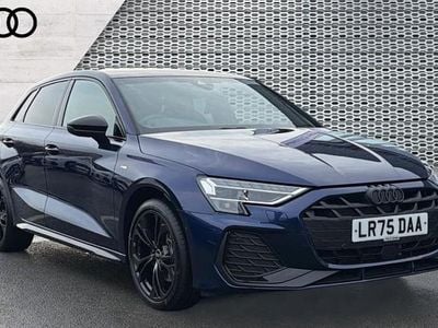 Used Audi A3 e-tron Black Edition 204 HP (150 kW) 2025 Blue Hatchback