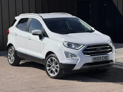 Used Ford Ecosport Titanium 125 HP (91 kW) 2019 White SUV