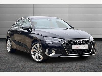 Used Audi A3 Sport 150 HP (110 kW) 2022 Mythos black Sedan