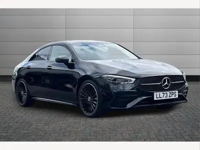 Used Mercedes CLA200 AMG Line Premium Plus 161 HP (118 kW) 2023 Black Coupe