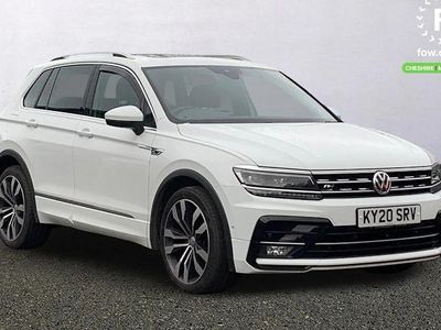 Used VW Tiguan R-line 220 HP (161 kW) 2020 White SUV