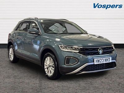 Blue Used 2023 VW T-Roc Life SUV | £19,145 (Fair price)