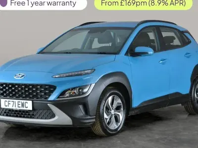 Used Hyundai Kona SE 141 HP (103 kW) 2021 Blue SUV