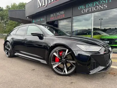 Used Audi RS6 Design 2020 Black Estate