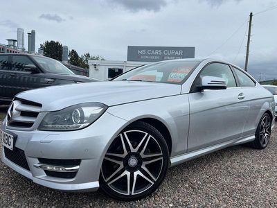 Silver Used 2013 Mercedes C220 AMG Coupe | £6,850 (Fair price)