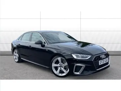 Used Audi A4 S-Line 190 HP (139 kW) 2020 Black Sedan