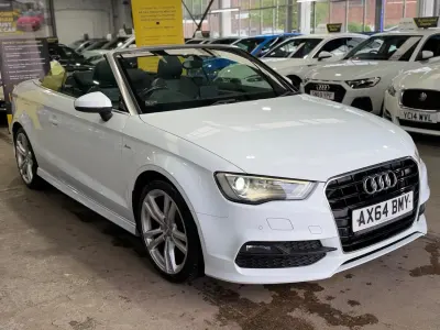 Usado Audi A3 Cabriolet S-Line 150 HP (110 kW) 2015 Branco Cabrios