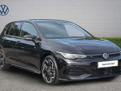 Used VW Golf VIII R-line 150 HP (110 kW) 2024 Black Hatchback