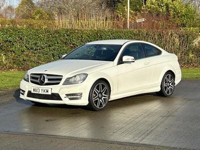 Used Mercedes C180 AMG 2013 White Coupe