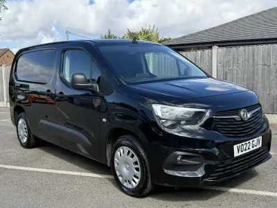 Used Vauxhall Combo Sportive 100 HP (73 kW) 2022 Black MPV