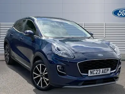 Used Ford Puma Titanium 125 HP (91 kW) 2023 Blue SUV