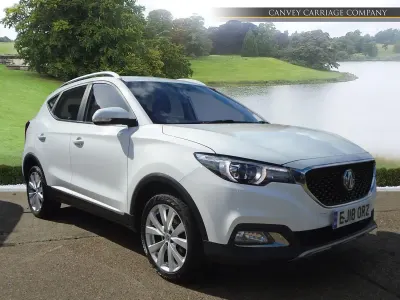 Käytetty MG ZS Excite 106 HP (77 kW) 2018 Valkoinen Katumaasturi