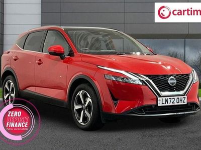Used Nissan Qashqai N-Connecta 158 HP (116 kW) 2022 Red SUV
