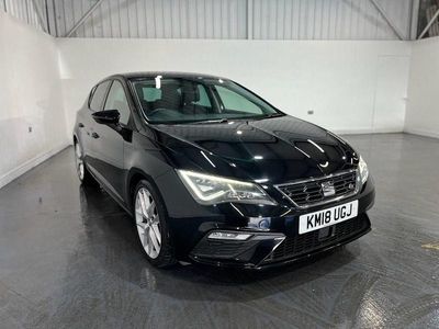 Used Seat Leon FR 150 HP (110 kW) 2018 Black Hatchback