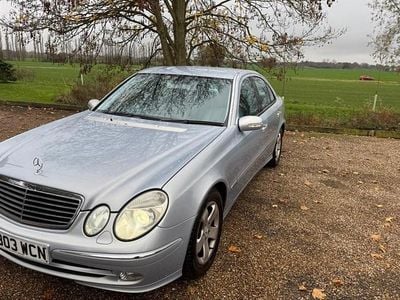 Blue Used 2003 Mercedes E200 Avantgarde Sedan | £2,191