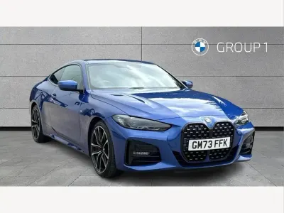 Used BMW 420 M Sport 184 HP (135 kW) 2023 Blue Coupe