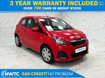 Used Peugeot 108 Active 68 HP (50 kW) 2015 Red Hatchback