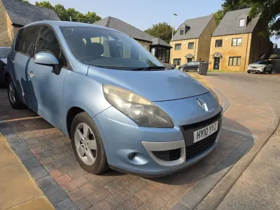 Used Renault Scénic III Dynamique 110 HP (80 kW) 2010 Blue MPV