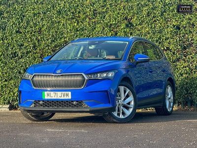 Blue Used 2021 Skoda Enyaq iV ecoSuite SUV | £15,495 (Fair price)