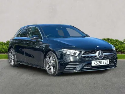Used Mercedes A180 AMG line 2020 Black Hatchback